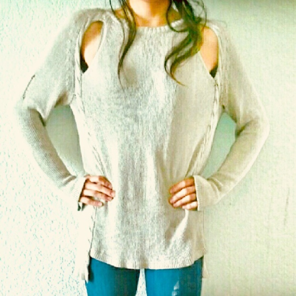 Nasty Gal Distressed Sweater